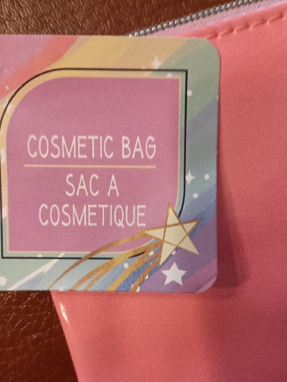 Pink "Awesome" Cosmetic Pouch NWT - Picture 4 of 6